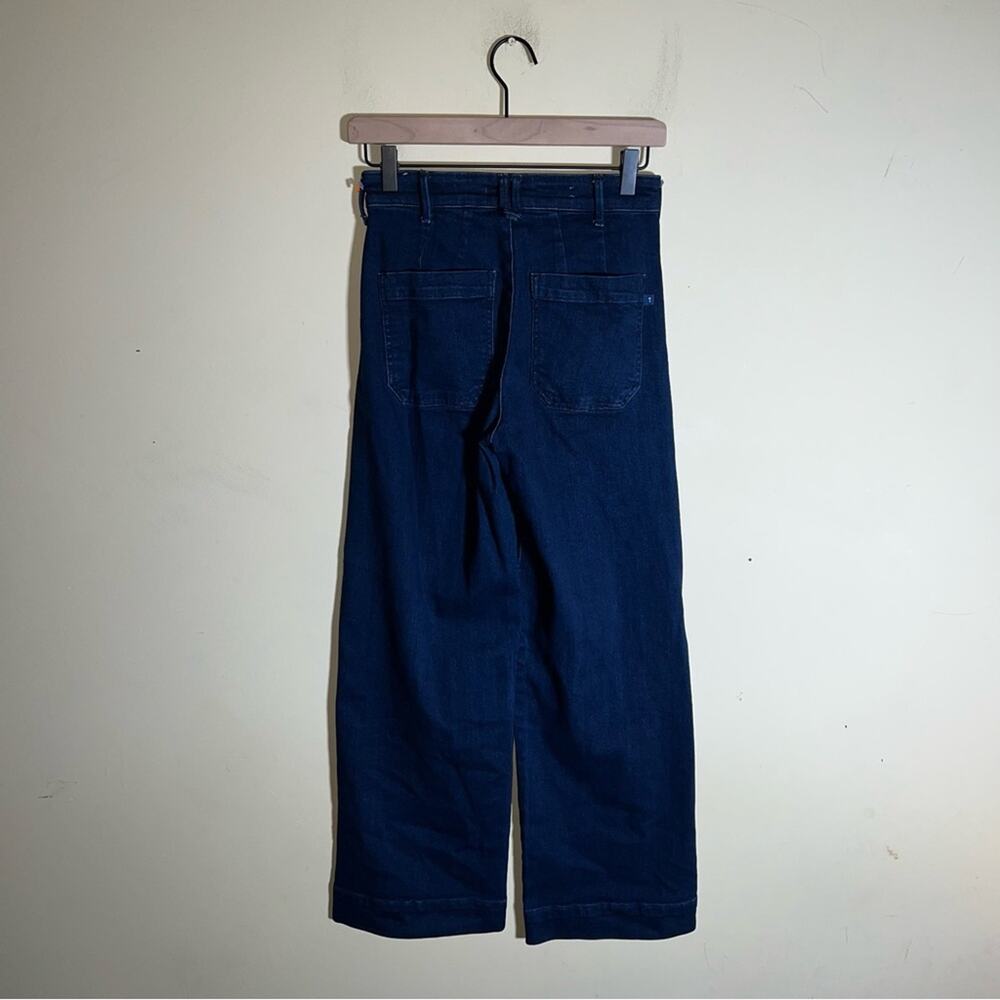 PILCRO The Skipper Women's Interview Outfit Navy Wide-Leg Jeans 25P - Picture 7 of 7